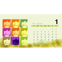 2016桌曆