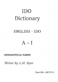 IDO 字典 A-I